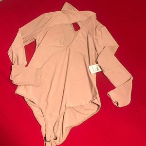 Fashion color Creme Bodysuit